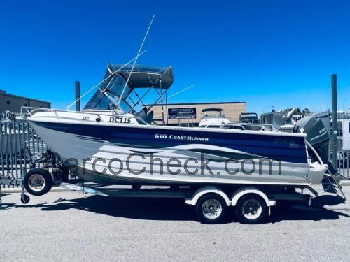 Quintrex 610 Coast Runner ficha tecnica